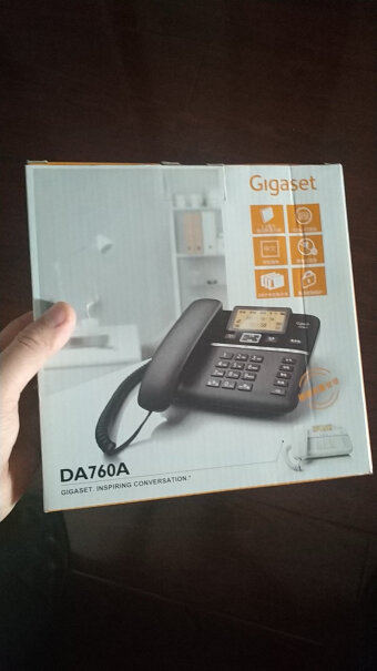Gigaset原西门子录音电话机我家是联通电信光纤宽带进户，此电话能用吗，且能正常显示预录中文姓名吗？