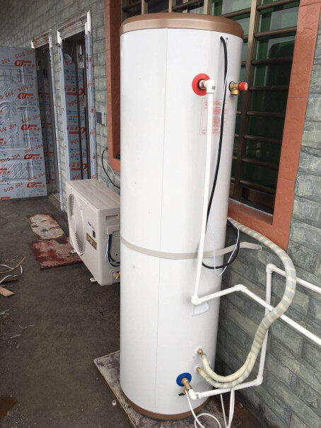 海尔空气能热水器家用200升能供暖气片吗？