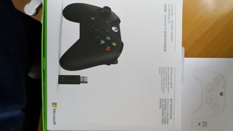 微软Xbox无线控制器磨砂黑+Win10适用的无线适配器你们知道吗，xbox可以连手机了？