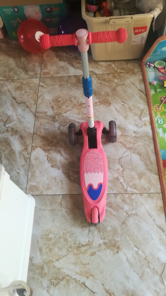 儿童滑板车好孩子滑板车儿童1-3-6岁折叠宝宝踏板车儿童滑板车-粉红使用两个月反馈！适不适合你！看质量怎么样！