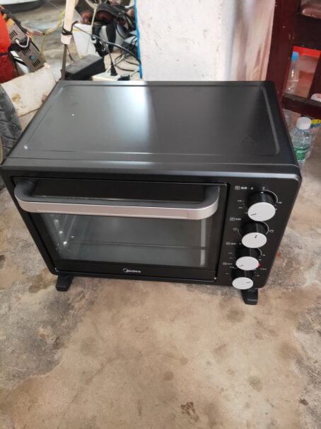 美的烤箱家用烘焙迷你小型电烤箱多功能台式蛋糕烤箱25L怎么那个好像没送手套呢？