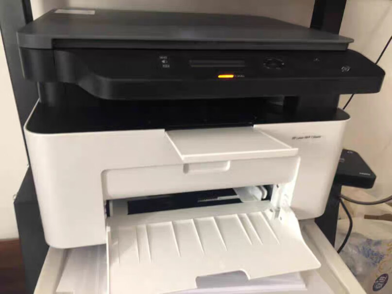 惠普136w锐系列黑白激光多功能一体机可以彩色打印吗？