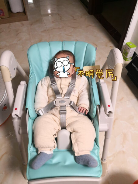 babycare儿童餐椅多功能便携式可折叠宝宝餐椅绿色经典款的护档可不可以拆除？