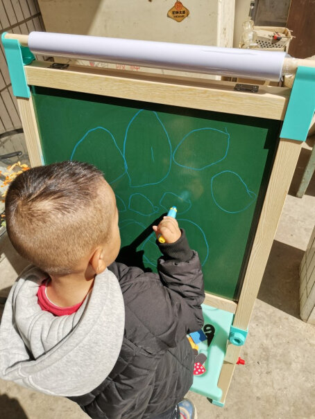 铭塔超大号磁性儿童画板玩具男孩女孩婴儿宝宝黑板写的字迹清楚吗？规格型号尺寸多少cm？