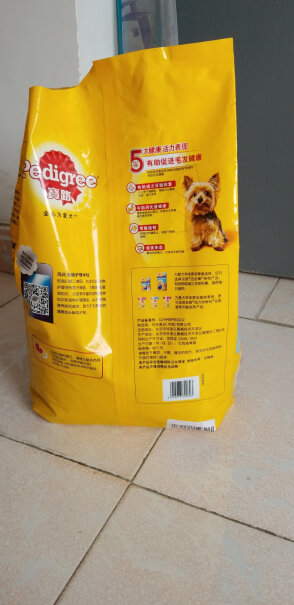 宝路成犬狗粮7.5kg牛肉味泰迪茶杯犬柯基全犬种通用全价粮大粒还是小粒？