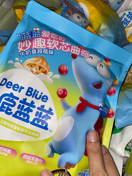 小鹿蓝蓝_牛初乳奶贝贝儿童零食宝宝奶片糖果含片酥脆易咀嚼会很甜吗？