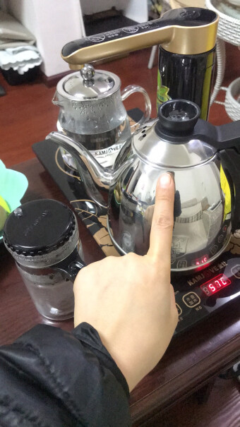 电水壶-热水瓶金灶全智能自动上水电热水壶恒温保温电茶壶评测数据如何,优缺点测评？