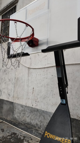 篮球架Powerkeep成人篮球架子户外可扣篮可升降可移动真实测评质量优劣！分析应该怎么选择？