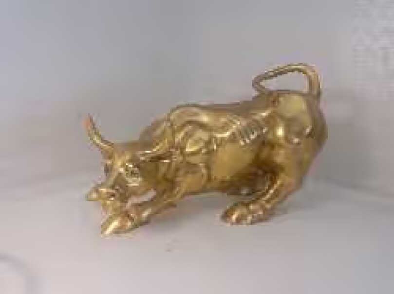 铜欣祥纯铜华尔街牛摆件客厅办公室家居工艺品开业礼品高14厘米你好，请问这款铜牛质量怎么样？