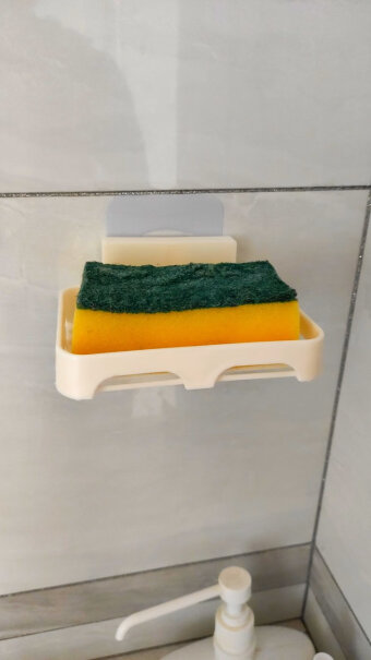 梦庭肥皂盒香皂盒肥皂架皂碟壁挂式双层沥水浴室置物架下面没有接水盘吗？这样台面是不是不干净啦？
