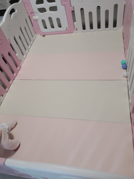 韩国Lunastory宝宝网红围栏爬行垫组合儿童室内游戏家用安全防护栅栏套装200*140清新灰围栏牢固吗，亲们？