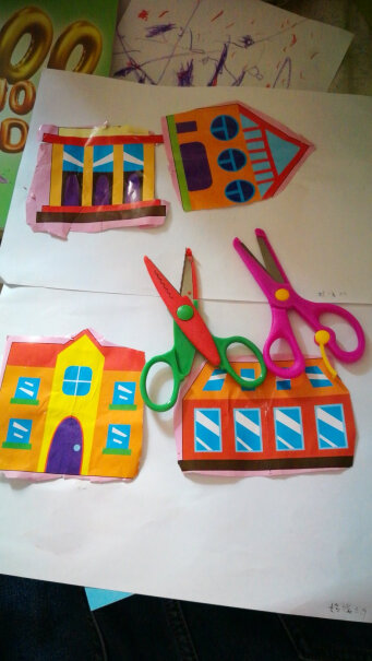 美阳阳儿童剪纸DIY制作立体折纸幼儿园手工制作材料两边都有还是一面有图？