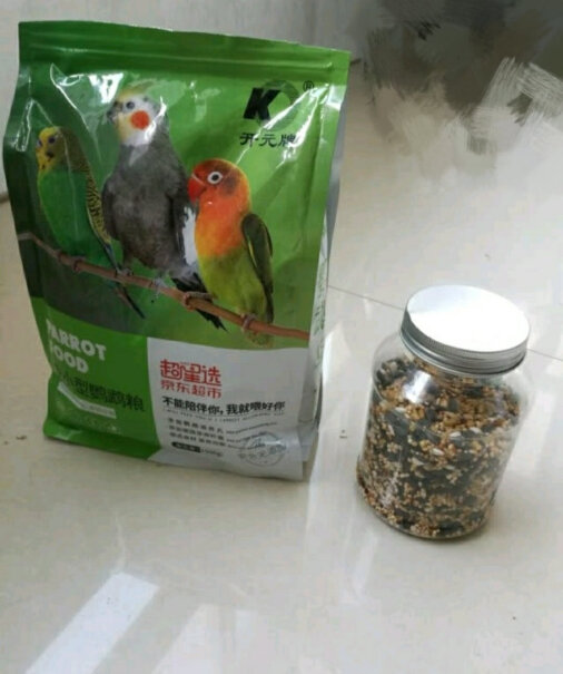京东（JINGDONG）鸟类用品开元KO京东定制中小型鹦鹉饲料优缺点大全,评测值得买吗？