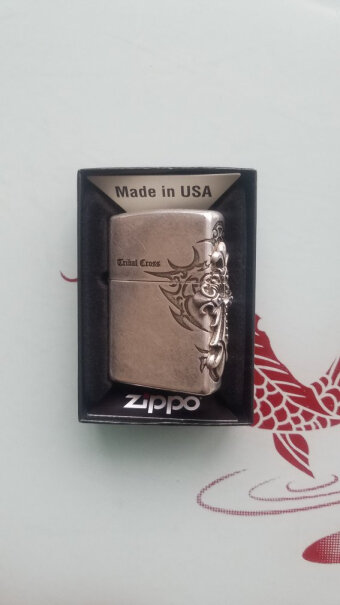 之宝Zippo打火机爱情之翼翅膀黑冰好还是银的好？