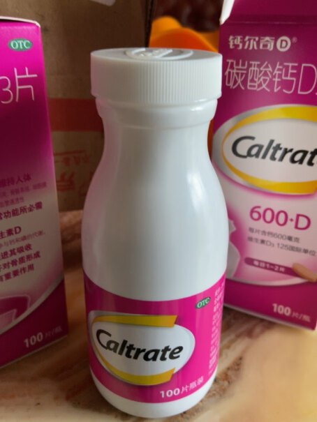 钙尔奇碳酸钙片D3片100片55岁，足跟痛可以吃吗？