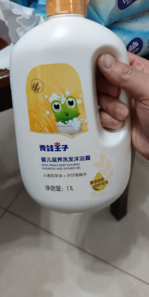 青蛙王子婴儿沐浴露牛奶味的香吗？