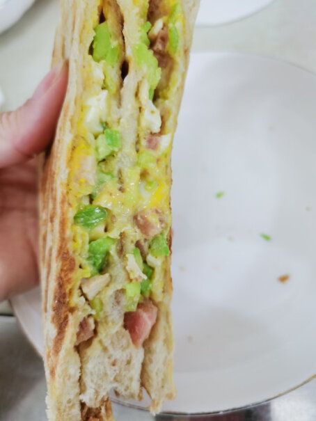 京选｜星司南电饼铛家用三明治机有几个烤盘？