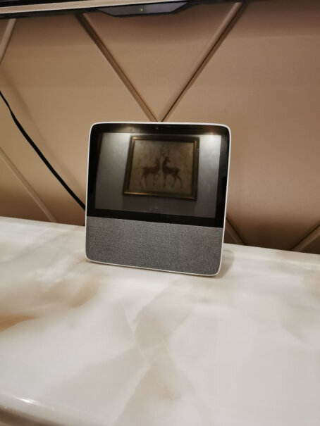 小度智能屏X10 10英寸高清大屏 影音娱乐智慧屏 触屏智能音箱 WiFi老人自己在家可以呼叫小度与女儿视频对话吗？