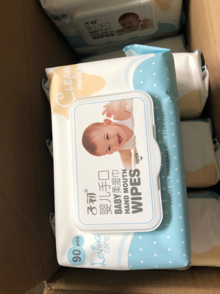 子初婴儿手口柔湿巾新生儿纸巾可以擦嘴巴吗？