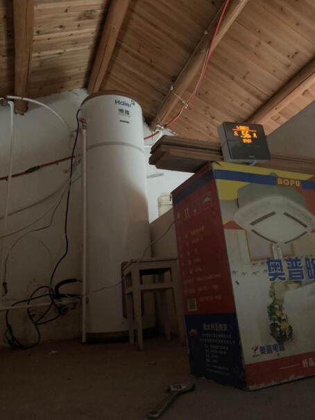 海尔空气能热水器家用200升当热水加热完成后，多久能放出来热水？