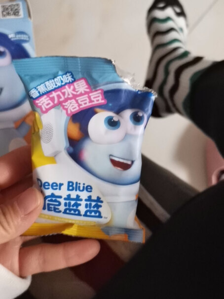 小鹿蓝蓝_水果酸奶溶豆香蕉牛奶味儿童零食溶溶豆易吞咽小鹿蓝蓝好吃吗？