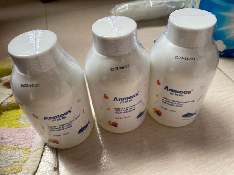 安慕斯婴儿奶瓶清洗剂升级款是慕斯吗？