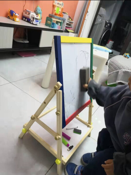 绘画工具实木小学生儿童双面画板画架套装小黑板支架式宝宝画画写字板哪个更合适,功能评测结果？