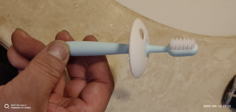 婴儿口腔清洁gb好孩子婴儿硅胶牙刷评测好不好用,质量不好吗？