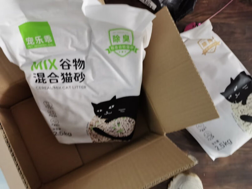 宠乐乖猫砂豆腐除臭吸水植物混合猫砂2.5kg性价比高吗？网友评测报告。