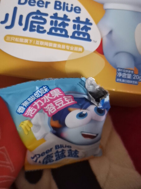 小鹿蓝蓝_水果酸奶溶豆香蕉牛奶味儿童零食溶溶豆易吞咽小鹿蓝蓝好吃吗？
