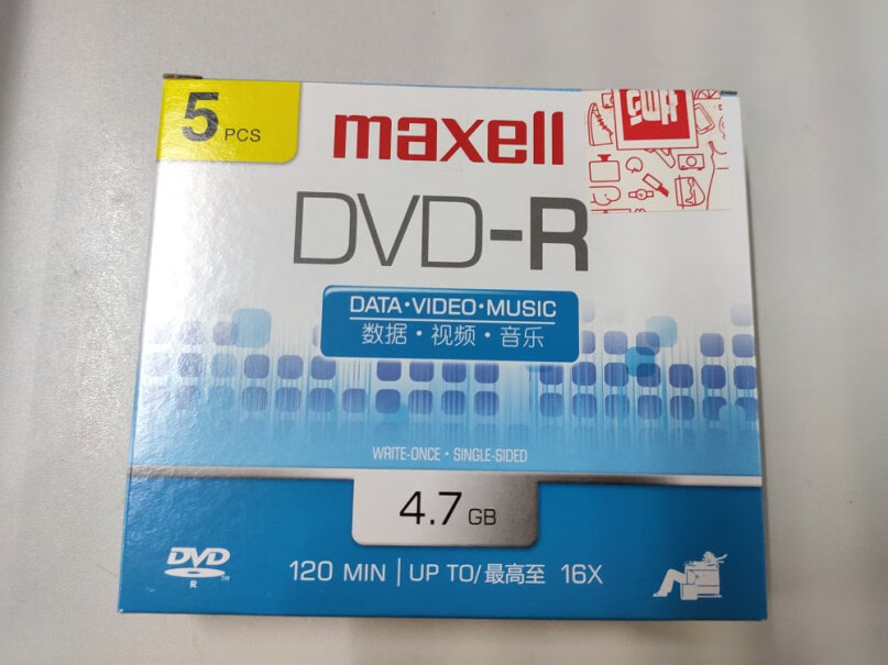 麦克赛尔DVD+RW光盘刻录光盘我想刻录可以在影碟机上播放的DVD影片，请问这两个盘哪一个更适合？谢谢。