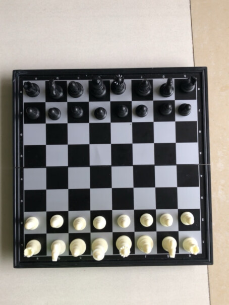 友邦国际象棋黑白色磁性可折叠便携培训教学用棋小兵进行兵变后，有替换的皇后吗？