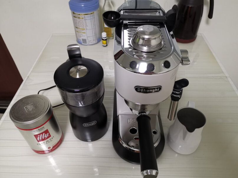 咖啡机德龙半自动咖啡机家用商用办公室泵压式使用感受大揭秘！质量真的差吗？