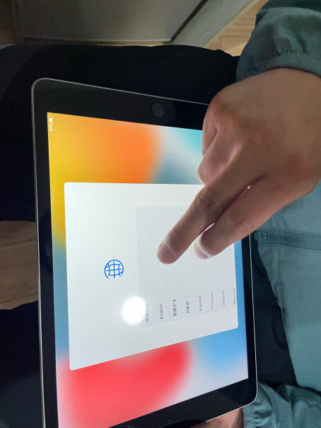 Apple iPad 10.2英寸平板电脑 2021年款（256GB WLAN版没买过ipad 刚收到，照相特别模糊呢，大家的也都是吗？
