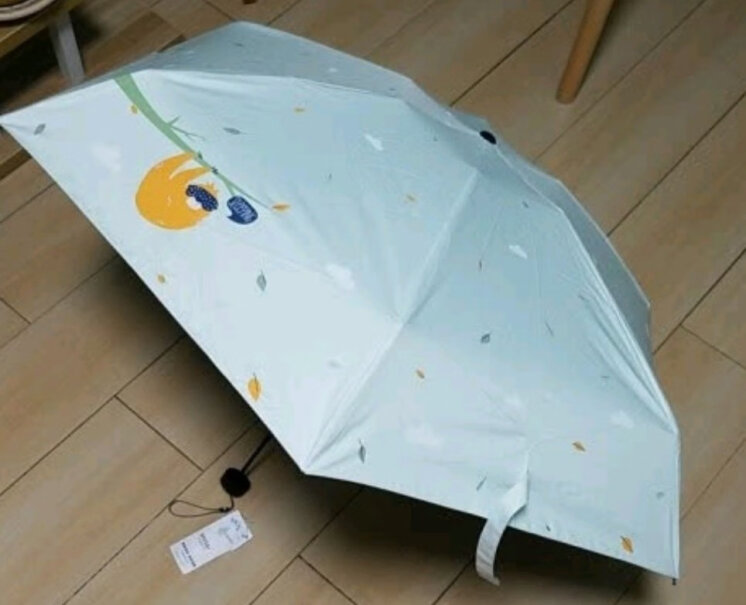 天堂伞遮阳伞黑胶防晒伞小巧便携遮阳伞五折晴雨伞请问伞杆会不会太细了不结实？