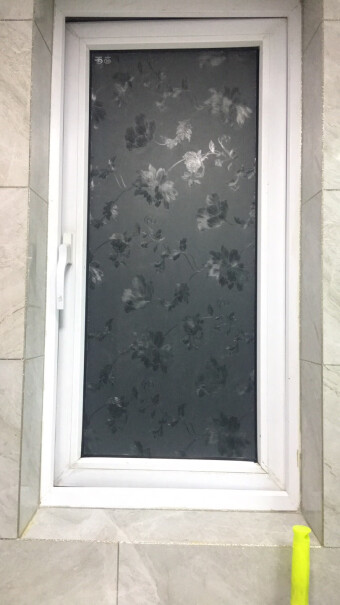 FOOJO印花磨砂玻璃贴透光不透明窗花玻璃贴这个怎么贴？