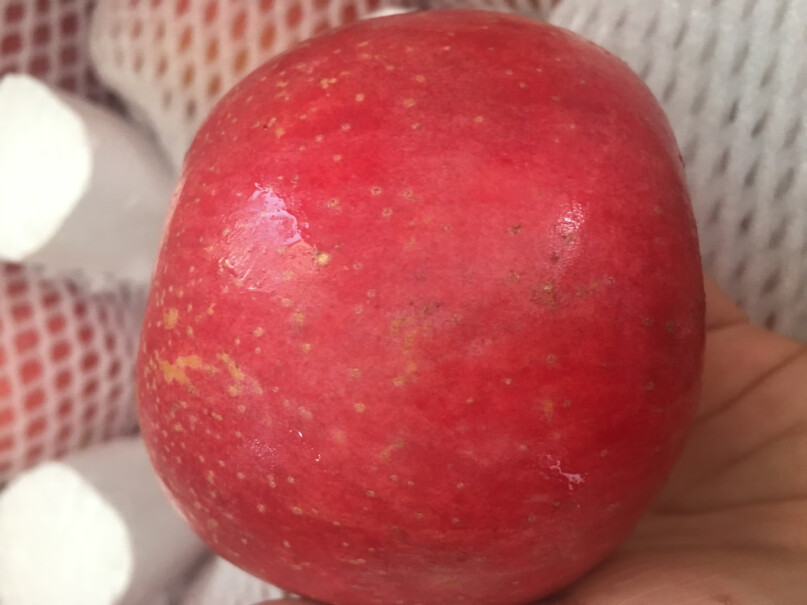 正宗山东烟台苹果栖霞红富士脆甜当季新鲜水果时令生鲜整箱吃起来酸不酸？
