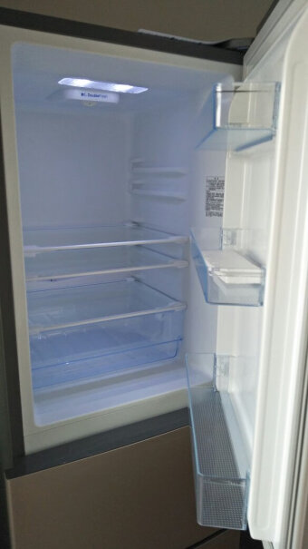 海信205升三门冰箱三门三温区中门软冷冻小型家用冷藏冷冻冰箱多高？