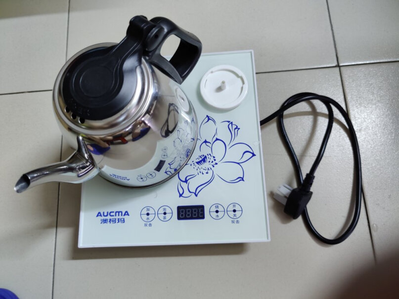 澳柯玛全自动上水电热水壶电水壶烧水壶上水的时候声音大吗？