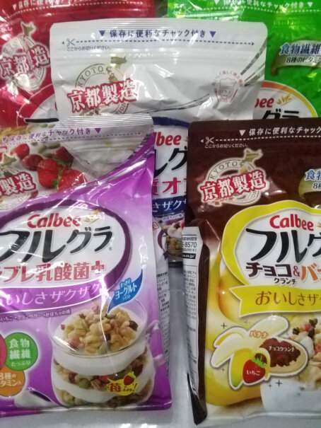 日本进口 Calbee(卡乐比) 富果乐 水果麦片700g怎么喝？？/
