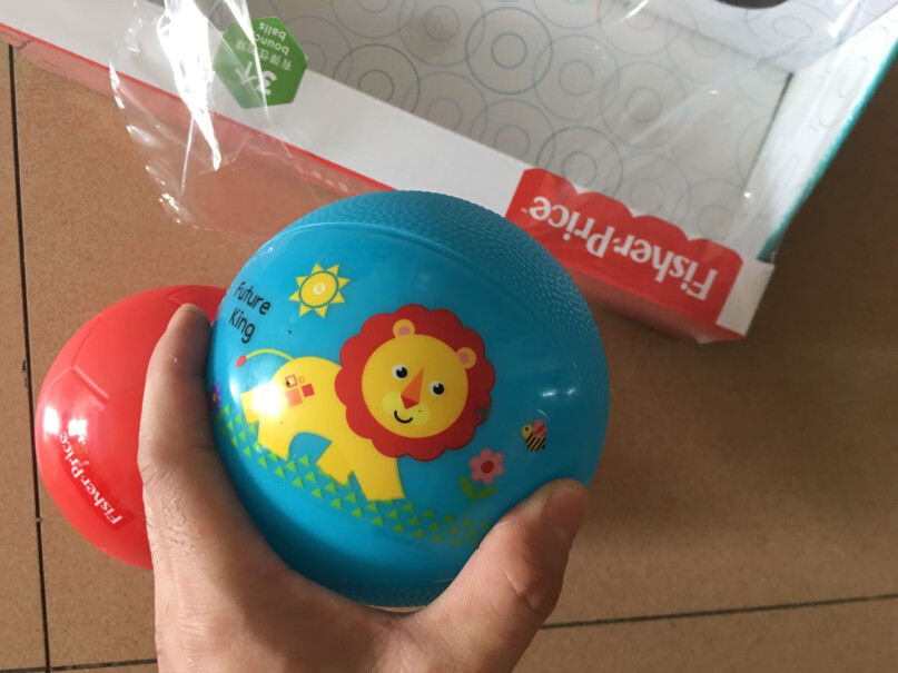 儿童玩具球费雪玩具球宝宝小皮球摇摇球25cmF0601H4礼品详细评测报告,使用体验？