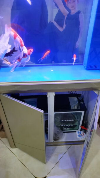 鱼缸-水族箱森森鱼缸水族箱含鱼缸过滤器灯大中型金鱼缸宝马灰哪款性价比更好,质量靠谱吗？