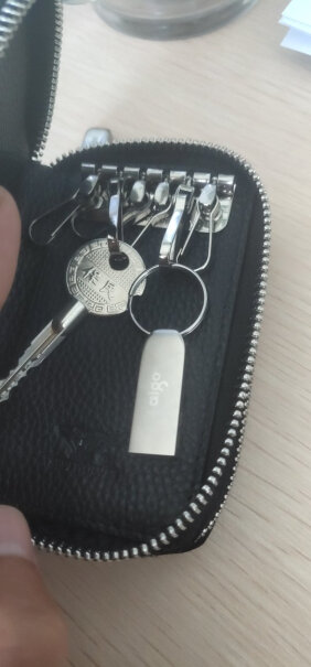 钥匙包七匹狼商务钥匙包男士拉链锁匙包头层牛皮男式汽车钥匙扣质量不好吗,要注意哪些质量细节！