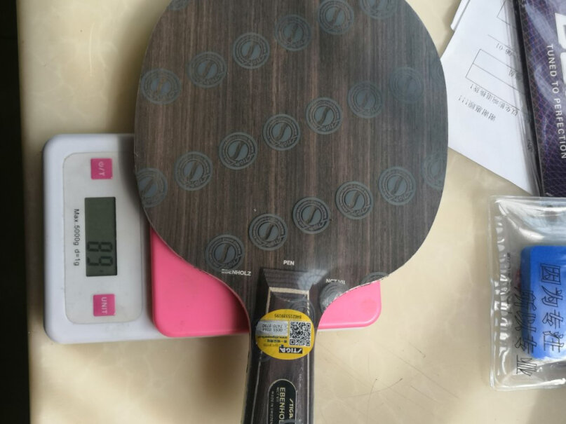 乒乓底板STIGA斯帝卡斯蒂卡黑檀57层纯木乒乓球底板应该怎么样选择,入手使用1个月感受揭露？