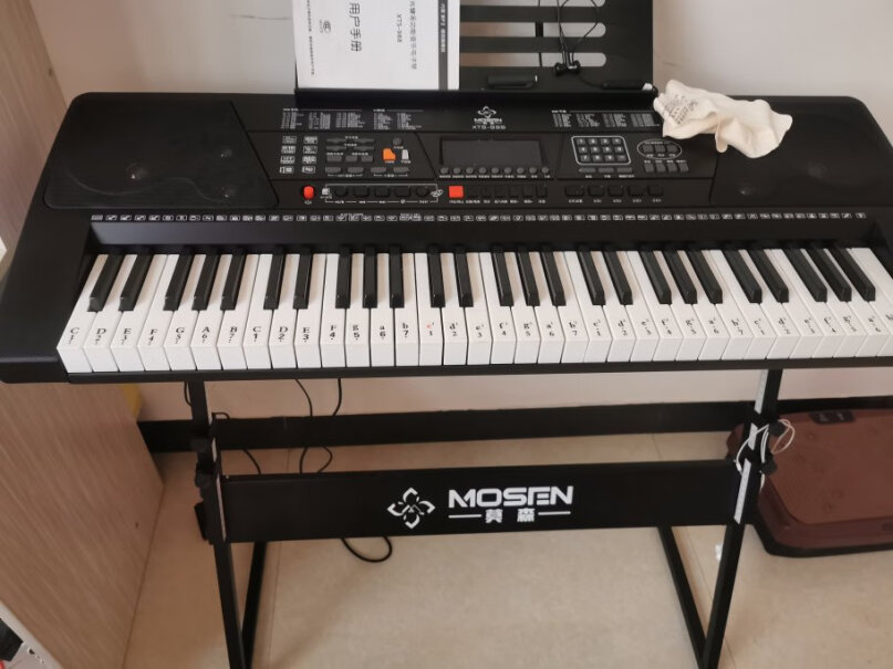 莫森mosenBD-668R倾城红便携式61键多功能电子琴幼师可以用吗？