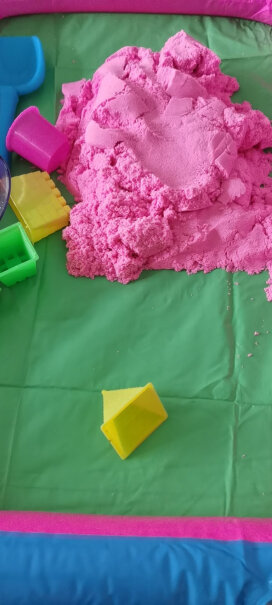 彩泥太空沙玩具套装儿童2岁的可以玩吗，我看都写着4岁以上，基于什么考虑的？