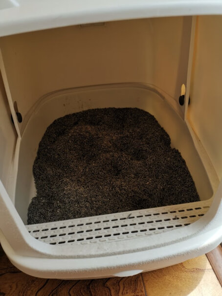 pidan混合猫砂升级活性炭款7L请问你们用的时候筛了吗？