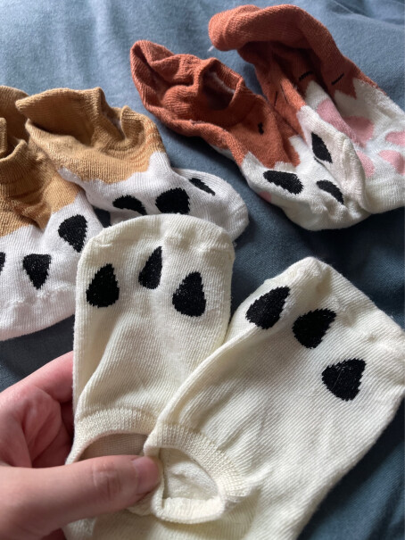 GOWKE其他日系少女心袜子女夏季薄款可爱猫爪船袜透气防滑短袜大家真实看法解读,使用情况？