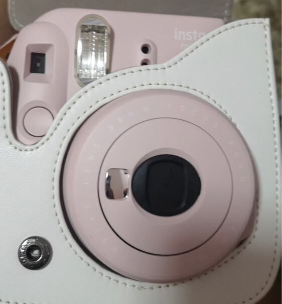 富士instax mini9相机 葡萄紫能连接手机出图库里的照片吗？