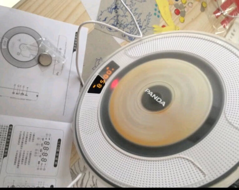 迷你音响熊猫CD-62蓝牙壁挂式CD播放机便携英语学习机好用吗？评测质量好吗？